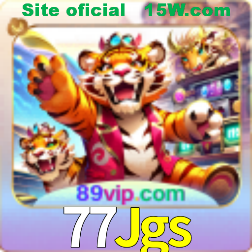 Imagem promocional da 77Jgs mostrando a plataforma e suas vantagens